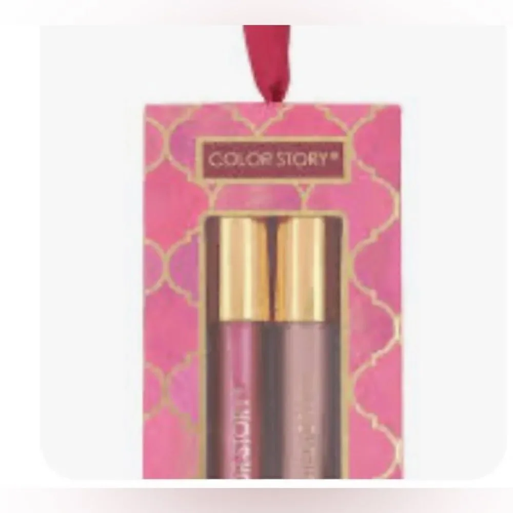 🛍️Color Story Lip Luminizer Duo Soft Pink  Lip 👄 Gloss o.2 7FL 🎀